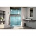 DreamLine Unidoor Lux 46 in. W x 72 in. H Fully Frameless Hinged Shower Door with L-Bar in Chrome - SHDR-23467200-01 - B07H6QYJ9M